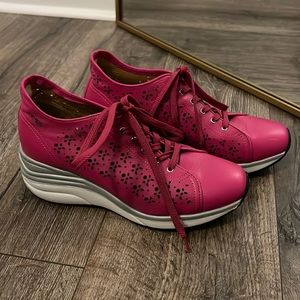 Cesare pacioti wedge sneakers